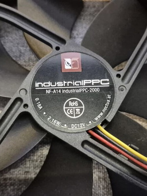 Noctua NF-A14 industrialPPC-2000 ανεμιστήρας κουτιού 140mm σαν καινούργιο