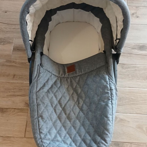 Bebe stars baby cot used with yellowing inside