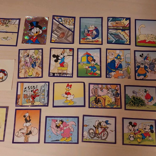 Panini Mickey&Donald Disney αυτοκόλλητα καινούργια, σετ 26 τεμαχίων