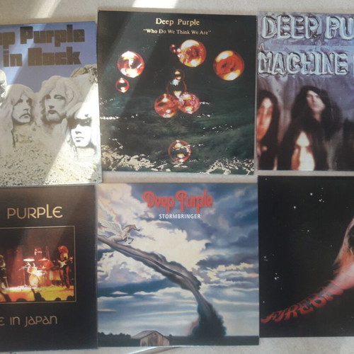 Deep Purple 6 CD rock heavy metal pack new