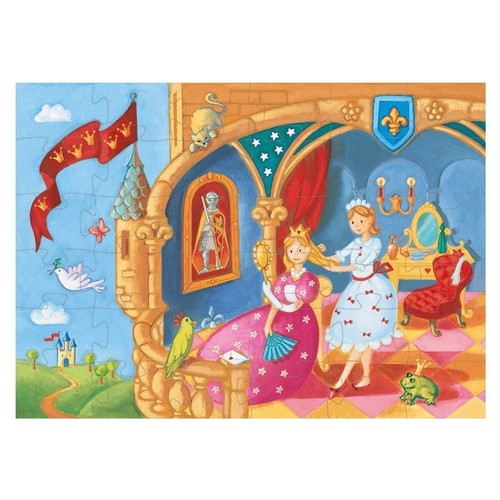 Djeco Puzzle The Princess and the Frog 36 Pieces like new for ages 4+