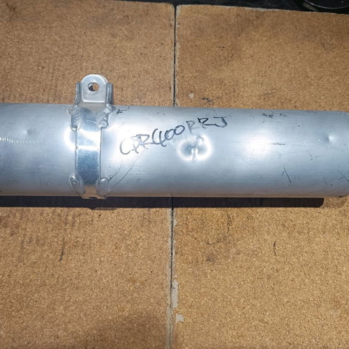 Honda CBR 400 RR exhaust muffler used with dent