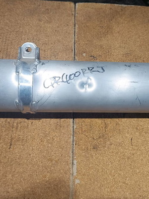 Honda CBR 400 RR exhaust muffler used with dent