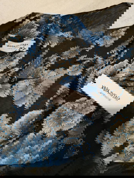 Vassia Kostara Icy Chrysanthemum Glitter Shirt