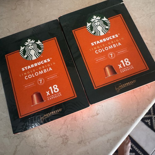 Starbucks espresso coffee capsules, pack of 2