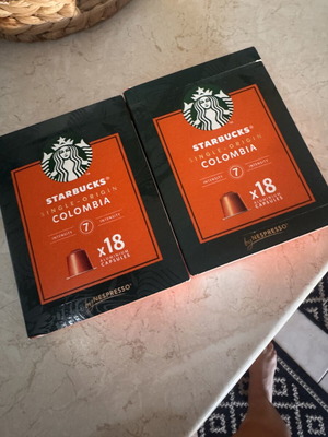 Starbucks espresso coffee capsules, pack of 2
