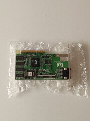 ATI 3D Rage Pro Turbo graphics card used, AGP, VGA output
