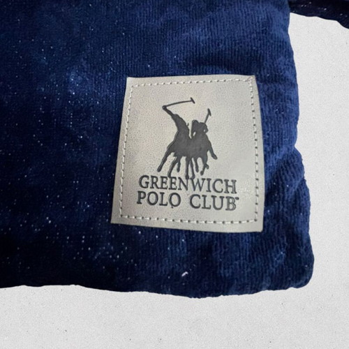 Greenwich Polo Club terry beach pouch like new, blue