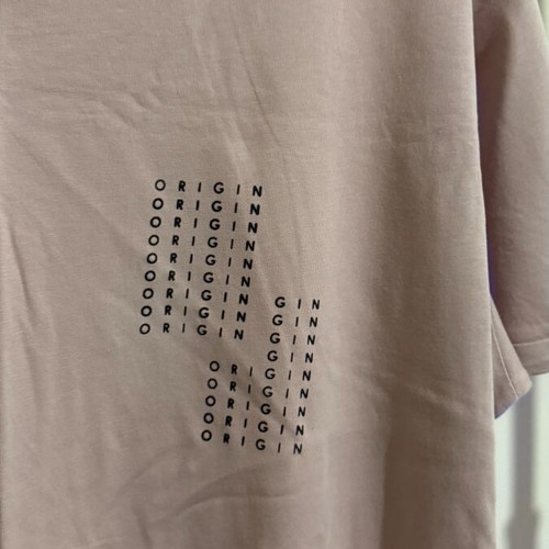 Origin t-shirt pink like new, size XL fitting like L