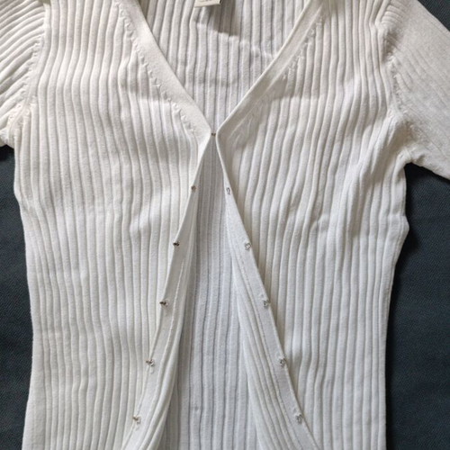 Banana Republic women's blouse used, white, size M