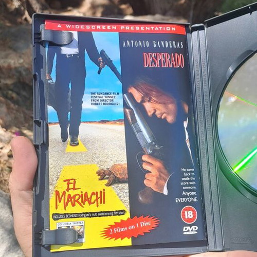 El Mariachi and Desperado DVD used, collectible masterpiece