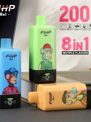 FIHP 200k Puffs Vape with 8 in 1 Multiple Flavors