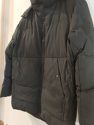 Men's winter jacket new, black, warm