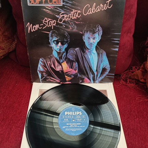 Soft Cell Non-Stop Erotic Cabaret vinyl record like new, pop