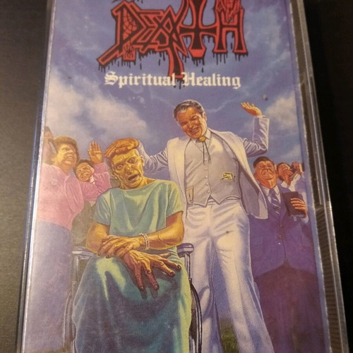 Death Spiritual Healing cassette used, metal