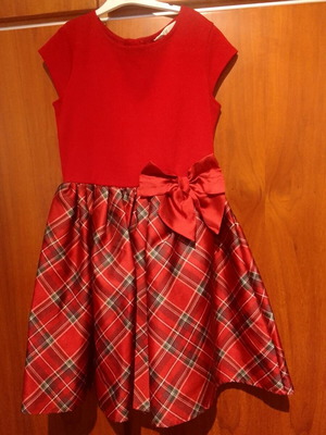 Φόρεμα για κορίτσι H&M κόκκινο σαν καινούργιο, μεγέθη 134-140 cm