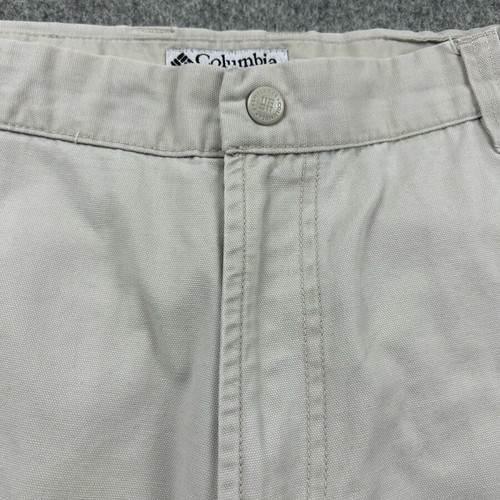 Columbia women's chino shorts used, size 16 EU46 XL XXL, beige