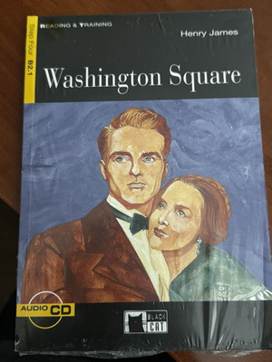 Washington Square Audio CD and Book like new, English