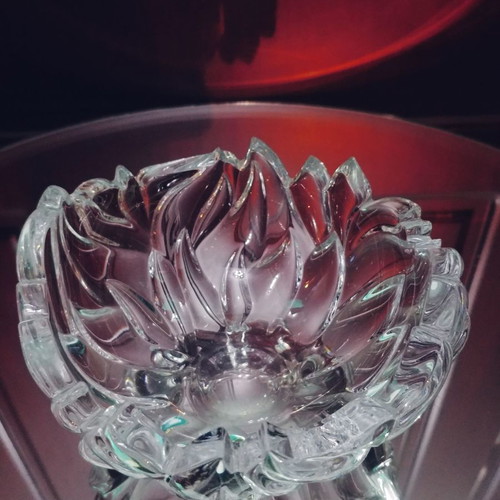 Small Rogaska Four Elements "Fire" bowl new, full lead crystal