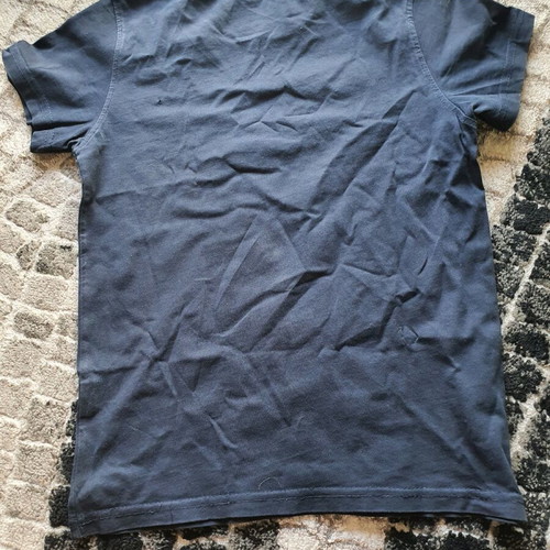 Tommy Life kids short-sleeve shirt used, blue, size 9 years