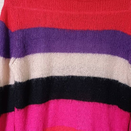 Kaos women's multicolor sweater like new, size S