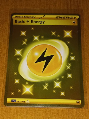 Pokemon Lightning Energy SVI 257/198 new