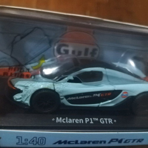 Mclaren P1 GTR new, pack of 2 models