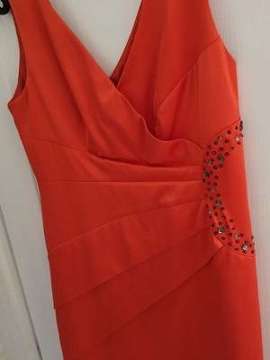 Dress new Your Sixth Senses orange, size XL