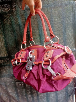 Bag Atelle handbag by George, Gina and Lucy, red and orange nylon