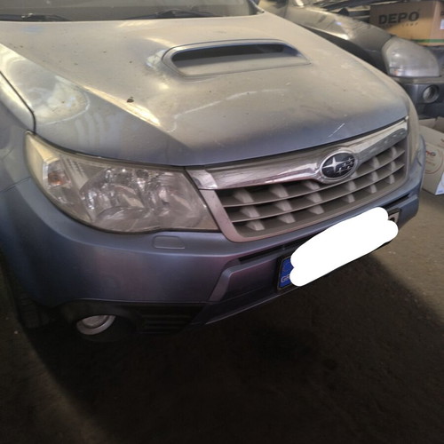 Subaru Forester 2011 diesel SUV manual with engine problem