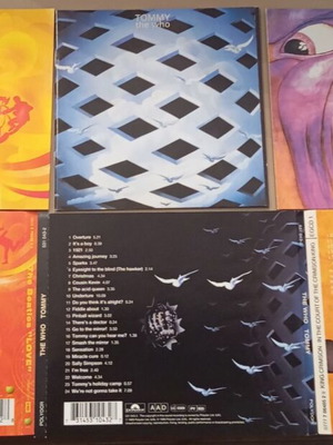 Booklet από The Who, King Crimson, Beatles μεταχειρισμένα, μόνο πακέτο