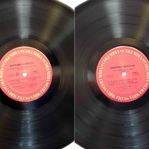 Santana Abraxas vinyl like new, rock