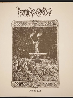 Rotting Christ Promo 1995 βινύλιο 12", 45 RPM, limited edition, reissue, splatter
