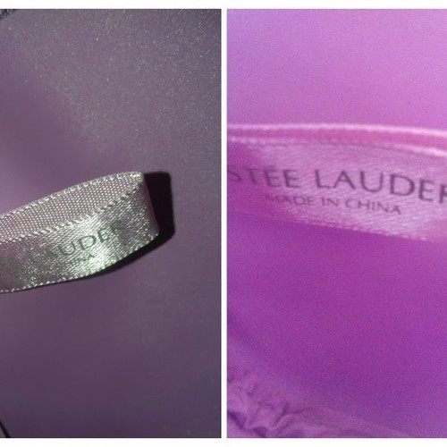 Козметичен несесер Estee Lauder като нов, лилав и розов