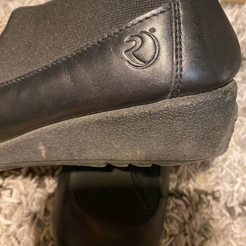 Women's shoes size 38 used, black