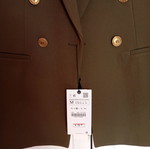 Zara blazer new, size M, khaki color