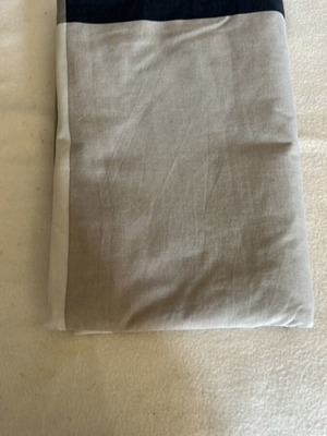 IKEA duvet cover 140 x 200 cm, black grey and beige