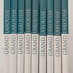 Grand Larousse Encyclopedia set like new, 9 volumes in Greek