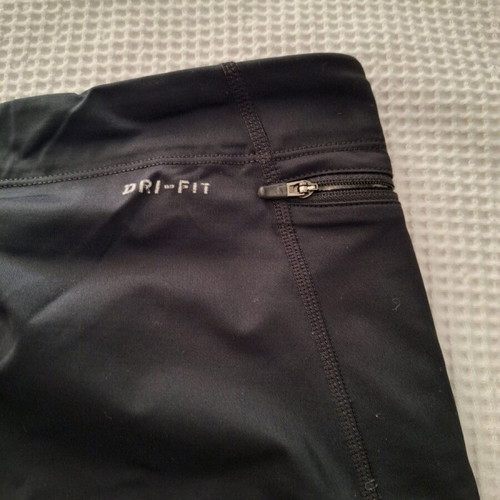 Nike running women's leggings with reflective details and zipper