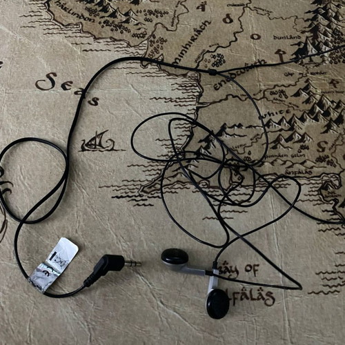 Thomson HED54N wired earphones used