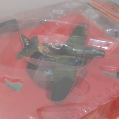 Metal fighter plane of World War II De Agostini series new
