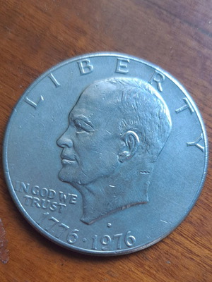 Един долар 1776-1976 сребро.