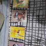 Children's frame and 4 small frames used