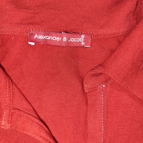 Alexander & Jacob Women's Red Polo Shirt XL like new