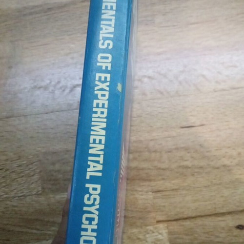 Fundamentals of Experimental Psychology hardcover book