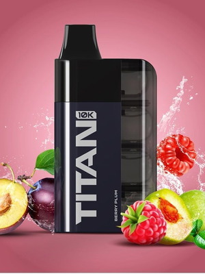 Titan 10K Puffs Disposable Vape Berry Plum new