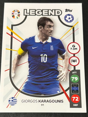 Topps legends Euro 2024