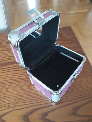 Children's storage case used, girly