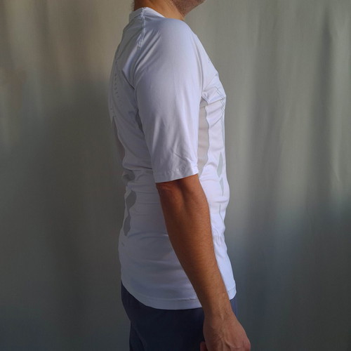 Adidas Techfit Climacool Compression men's sports shirt XL like new, white