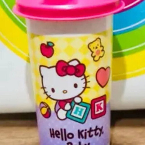 Hello Kitty Tupperware set 2 pcs new